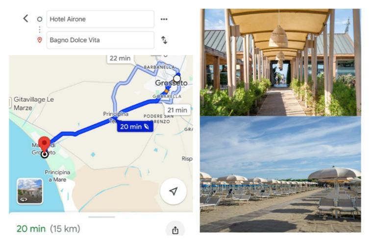Hotel Airone - Ombrellone Incluso Al Bagno Dolce Vita A Marina Dal 1 Giugno Al 15 Settembre Grosseto Oda fotoğraf